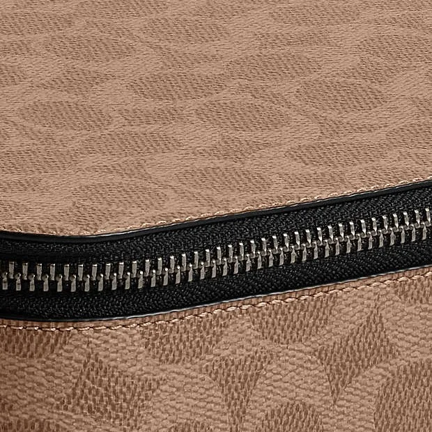 Tech Organizer In Colorblock Signature Canvas — 3