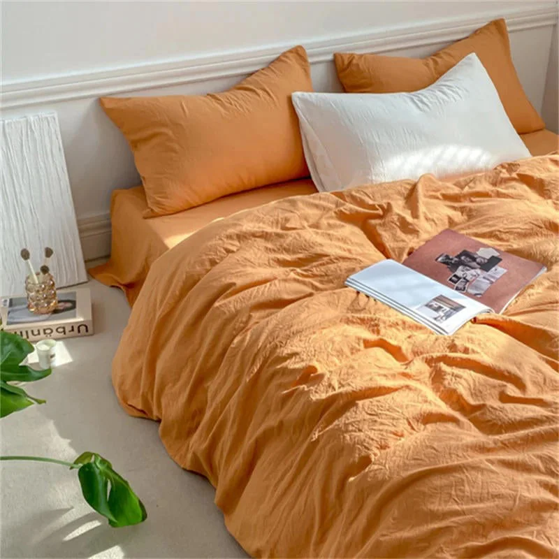 Crumpled Sheets Bedding Single Set   — 3
