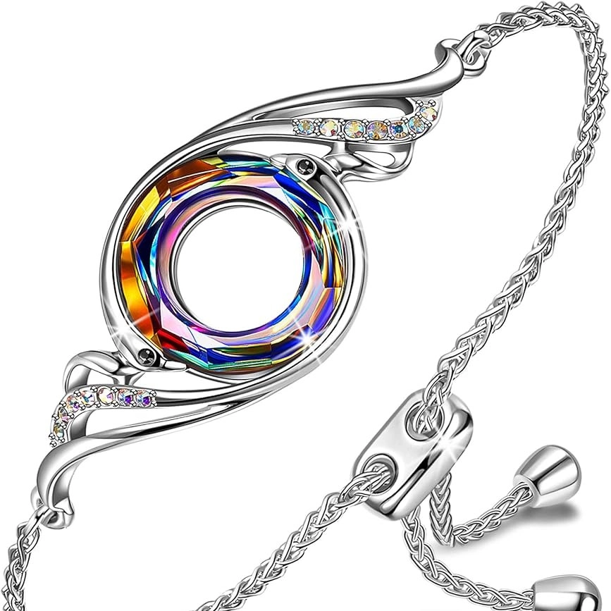 Adjustable Slider Bracelet for Women, Packaged with Jewelry Box