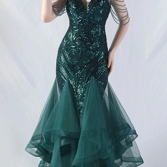 The Hazel Ruffled Dance Dresssss — 2