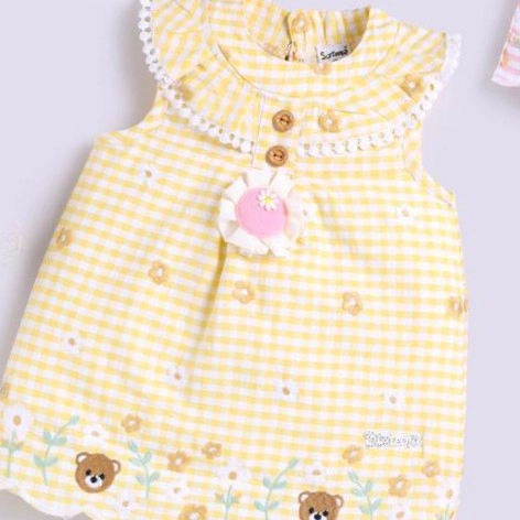 Sweet Bear-Themed Frock Dresses for Little Girls — 2