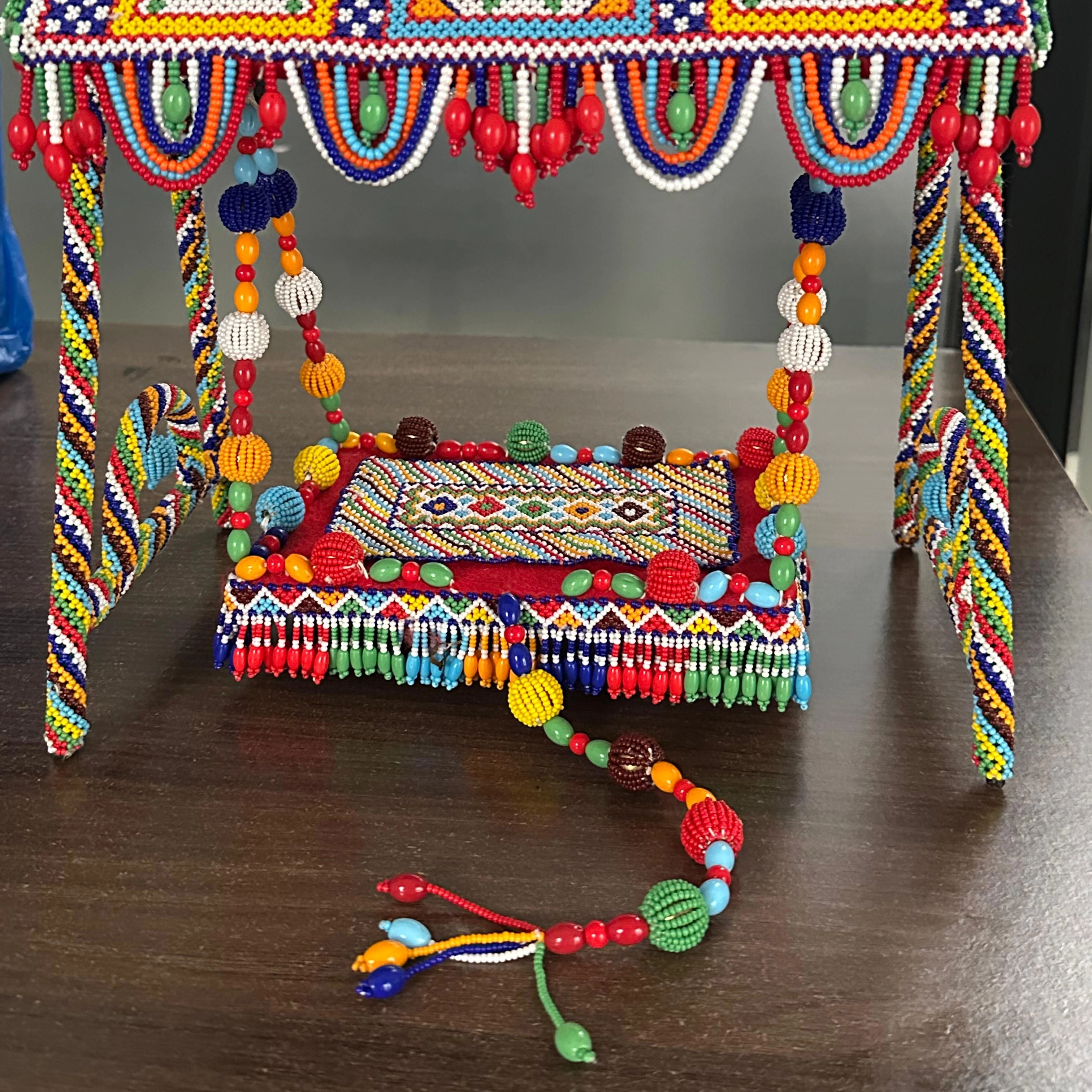 Colorful Handcrafted Cradle — 2