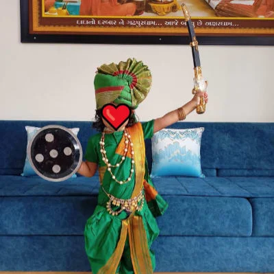 traditional warrior costume