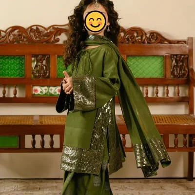 Kids’ ethnic sharara suit set — 2