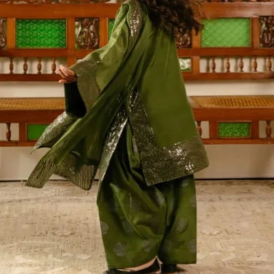 Kids’ ethnic sharara suit set — 4