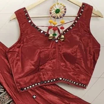 Ajrak Lehenga Choli Set — 2