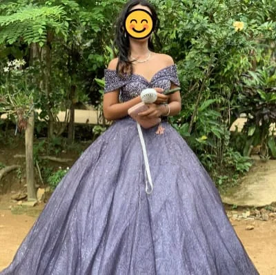 Reception Gown or Indo-Western Ball Gown 