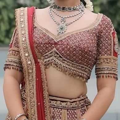 Traditional bridal lehenga — 2