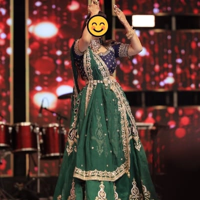 Traditional Indian lehenga