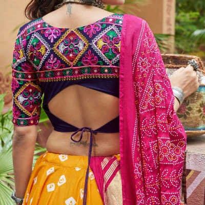 Traditional Gujarati chaniya choli — 2