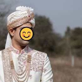 Ivory Embroidered Sherwani with Dhoti & Stole — 3