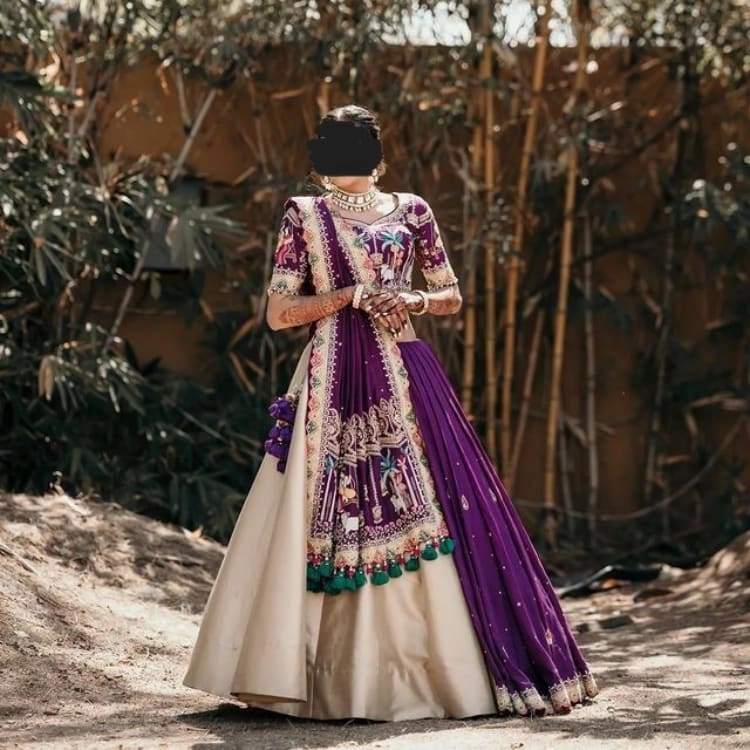 Traditional Indian chaniya choli