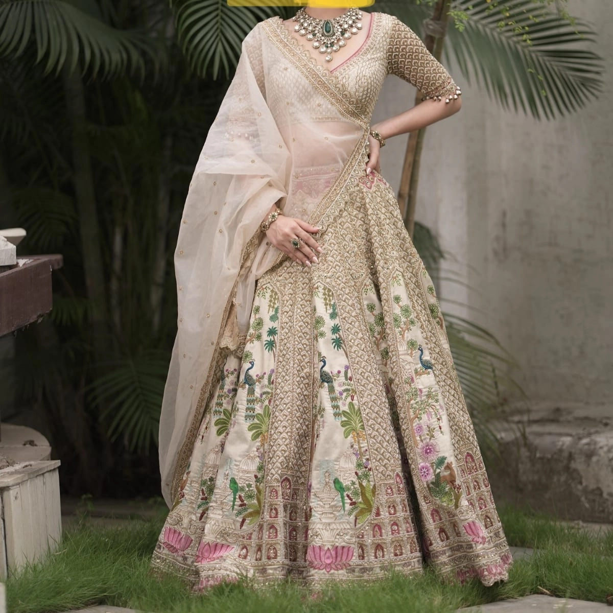 Traditional lehenga choli