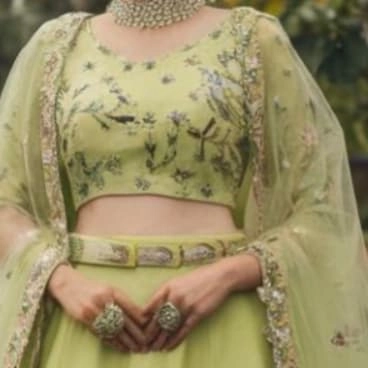 traditional Indian lehenga outfit — 2