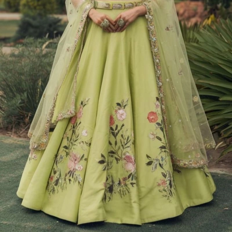 traditional Indian lehenga outfit — 3