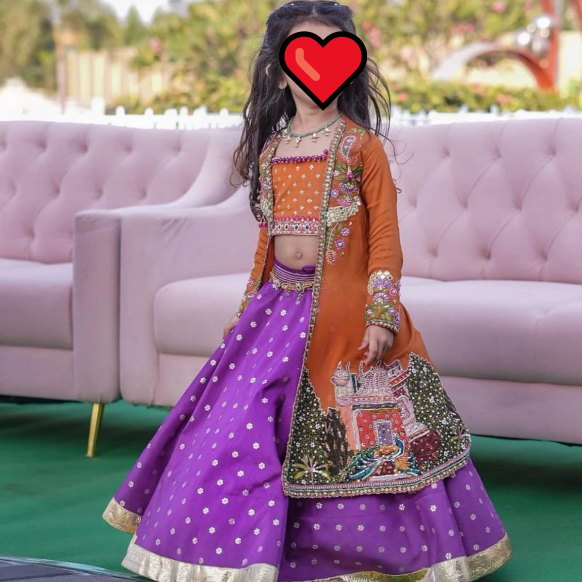 traditional Indian outfit