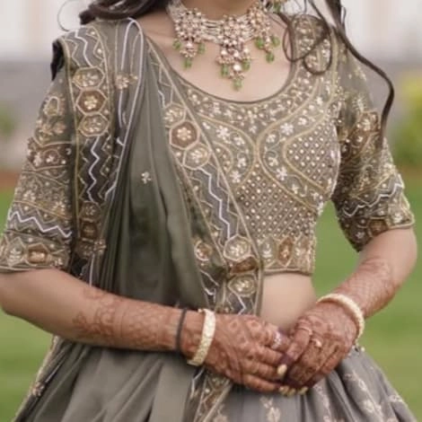 traditional Indian bridal wear — 3