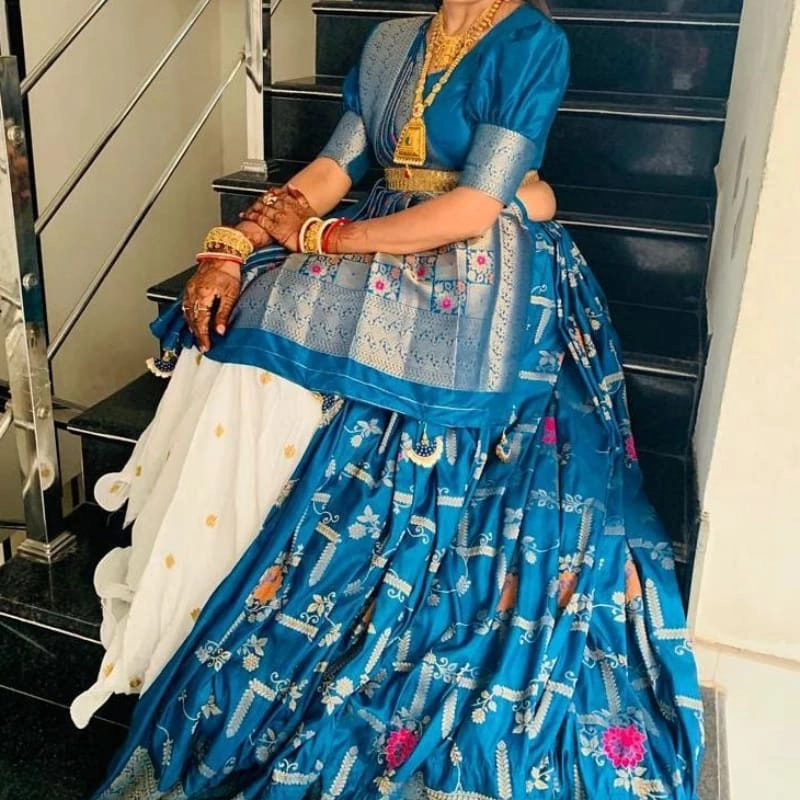traditional Indian lehenga