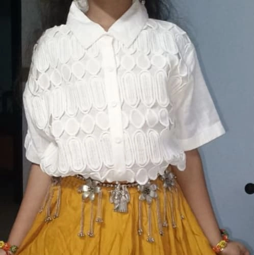 plan ghaghara with shirt — 3