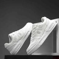 White stylish sneakers for men — 3