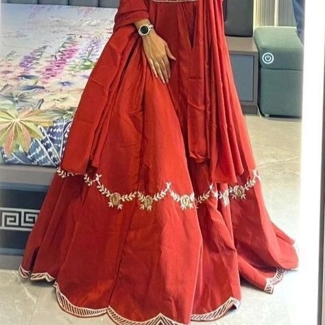 beautiful red lehenga choli — 2