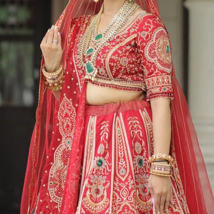 traditional bridal lehenga — 2