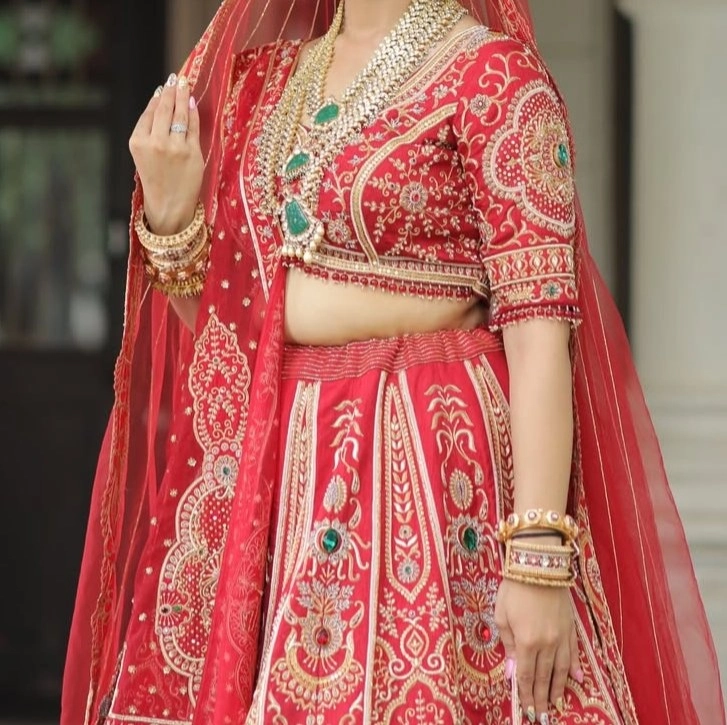 traditional bridal lehenga — 3