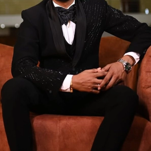 luxurious formal outfit