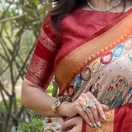  beautiful silk saree — 3