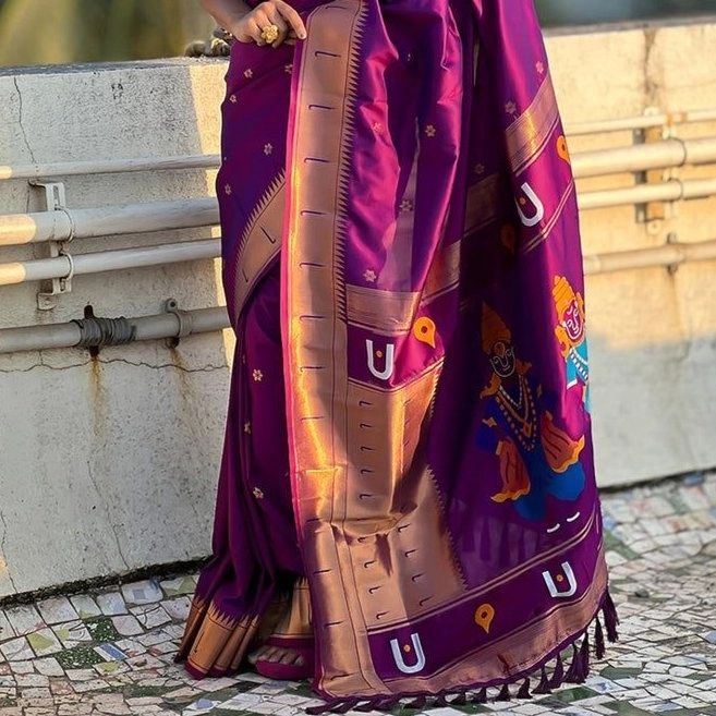 Paithani silk saree
