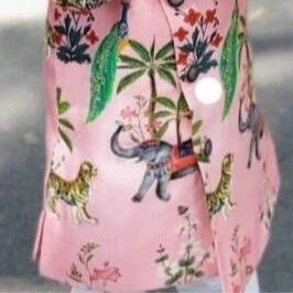 kids’ Indo-western floral printed sherwani set — 2