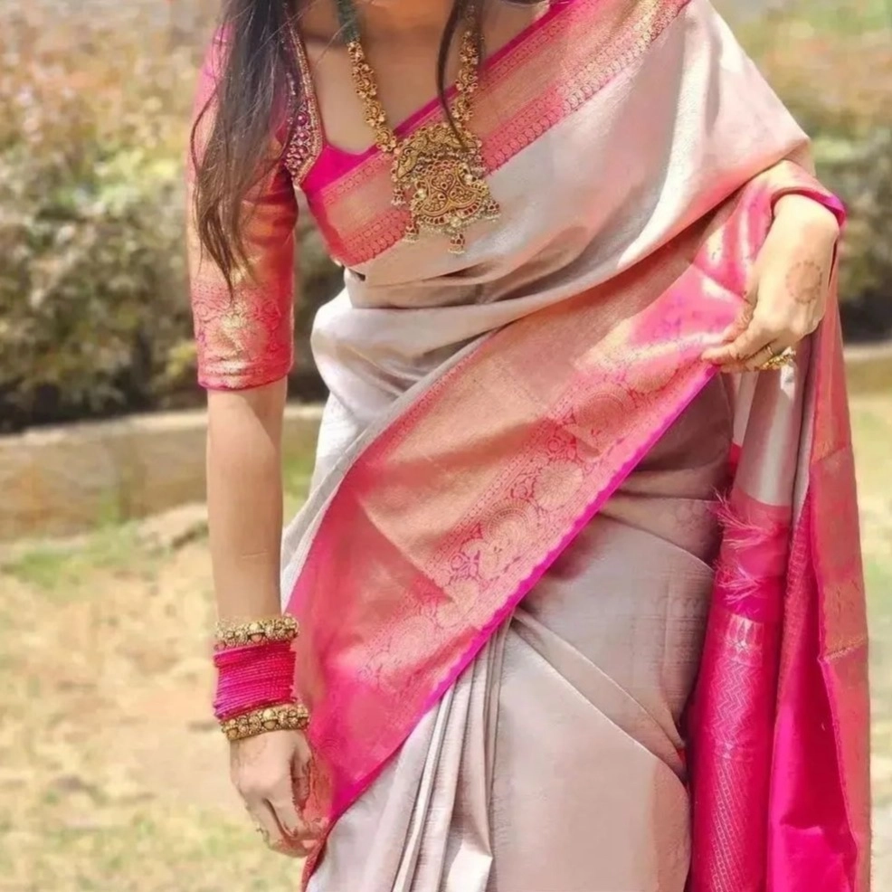 classic South Indian traditional silk saree