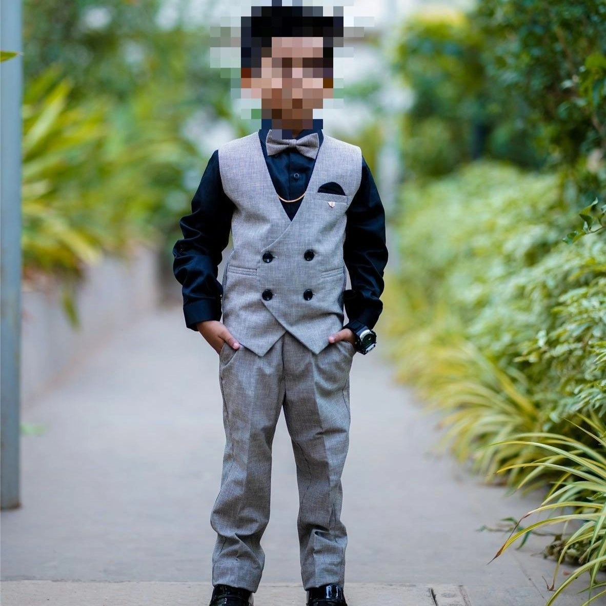 stylish kids’ formal suit set