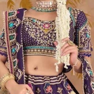  traditional wedding chaniya choli — 2