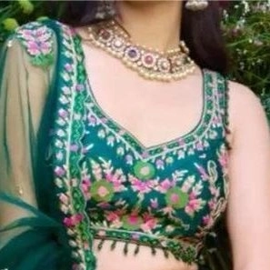 designer embroidered lehenga choli — 3