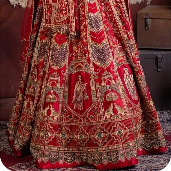 designer bridal lehengha choli — 2