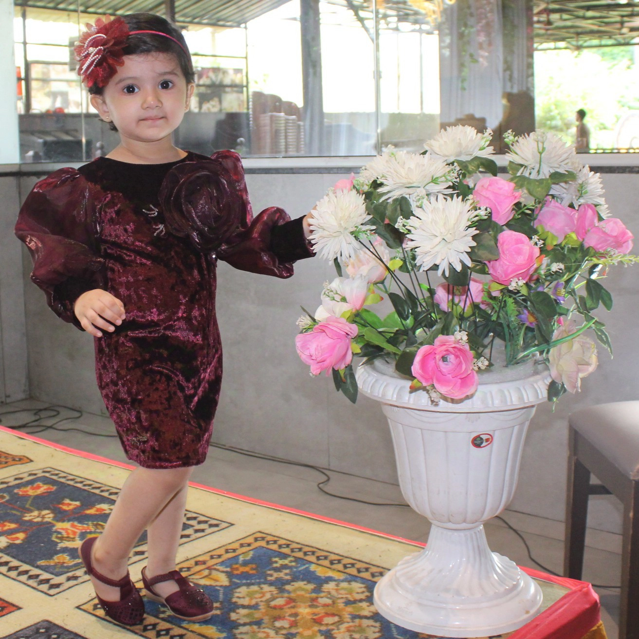 Party wear one piece — 3