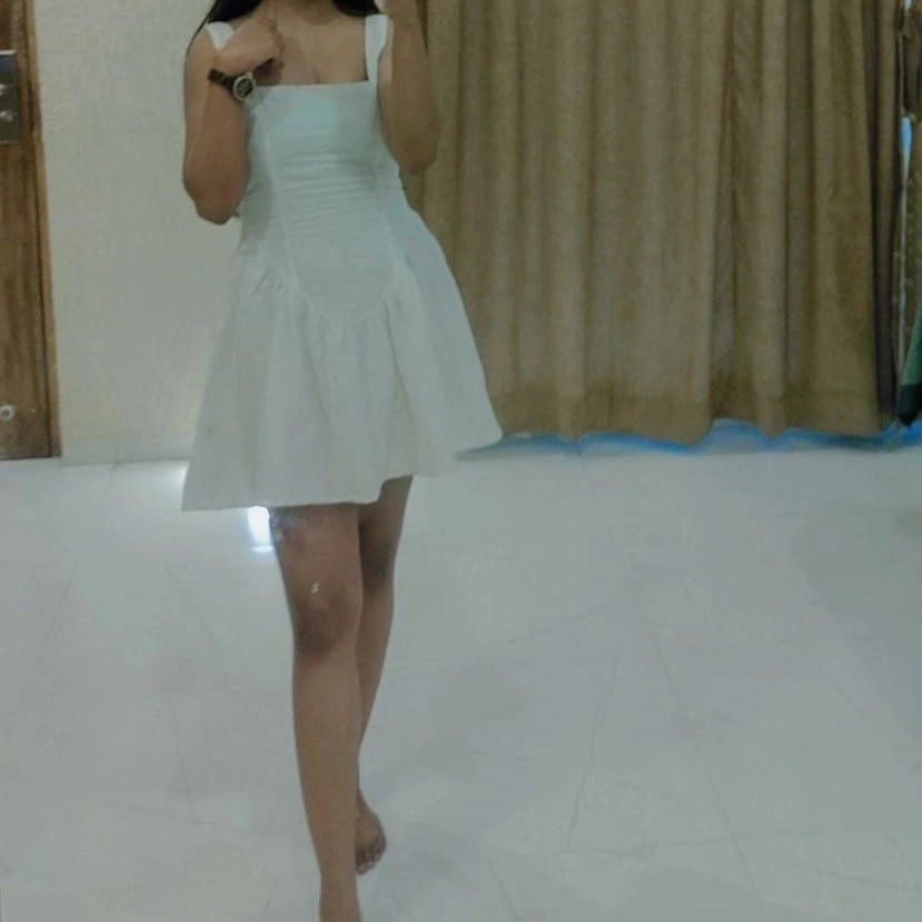 White Mini Dress – Elegant & Chic