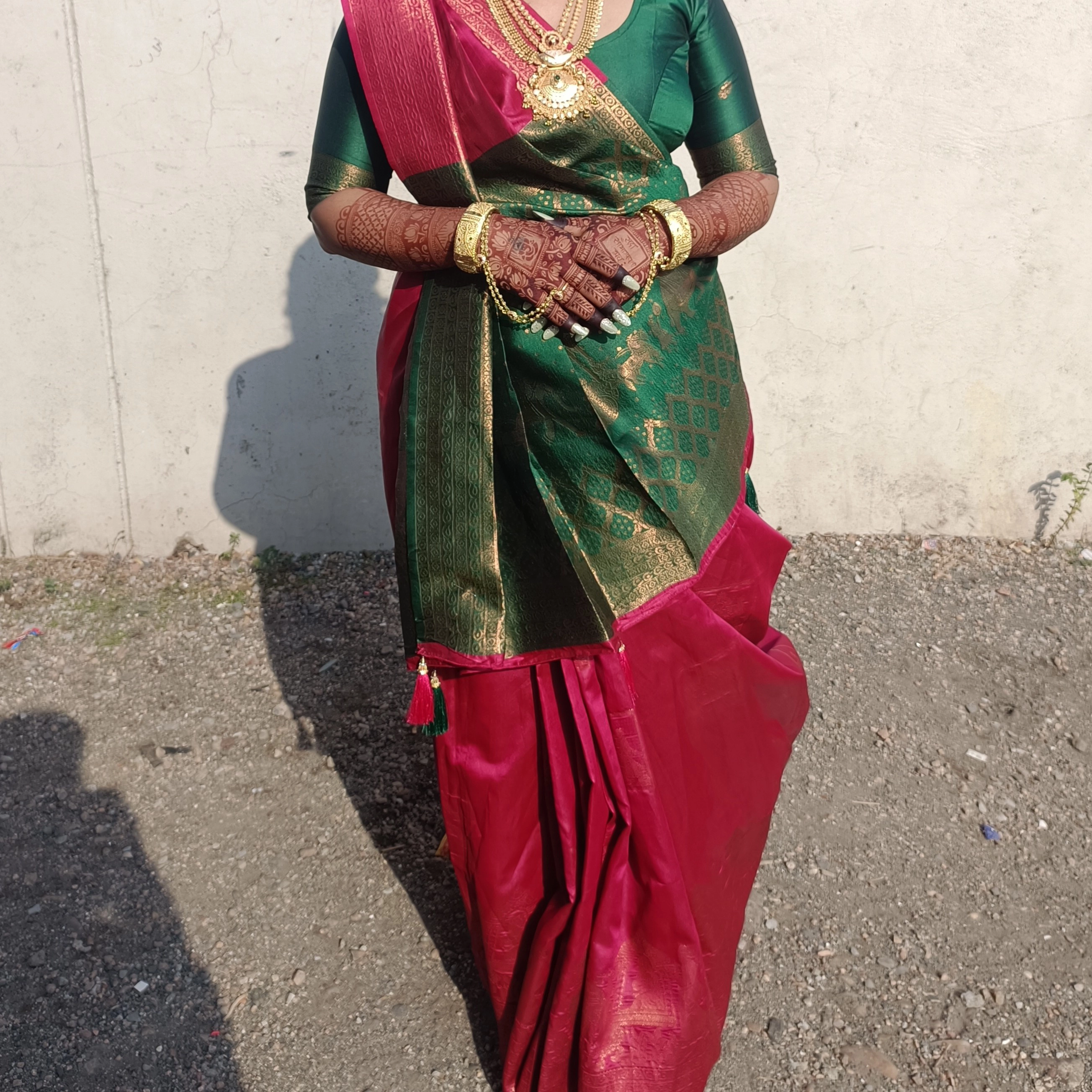 Beautiful silk saree