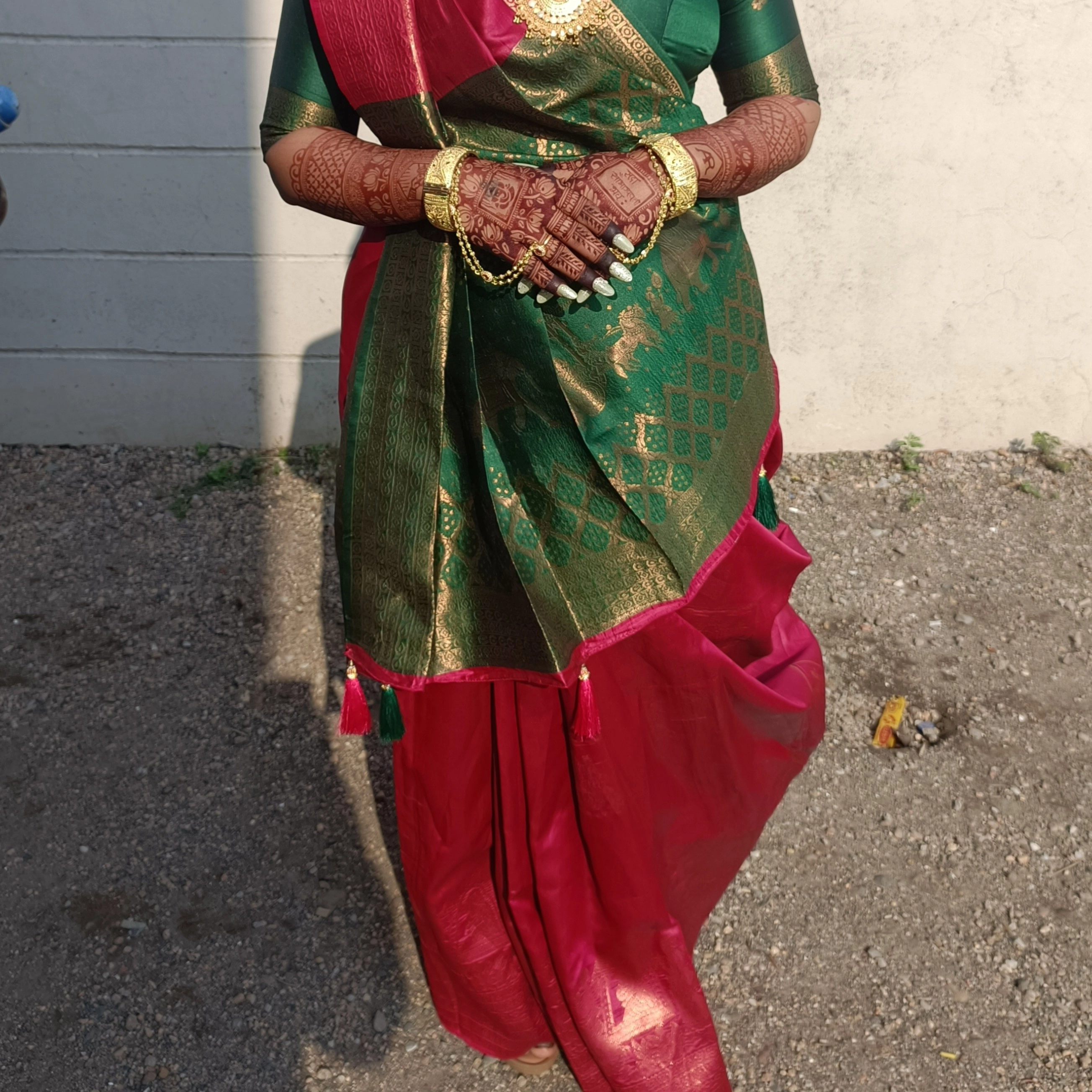 Beautiful silk saree — 2