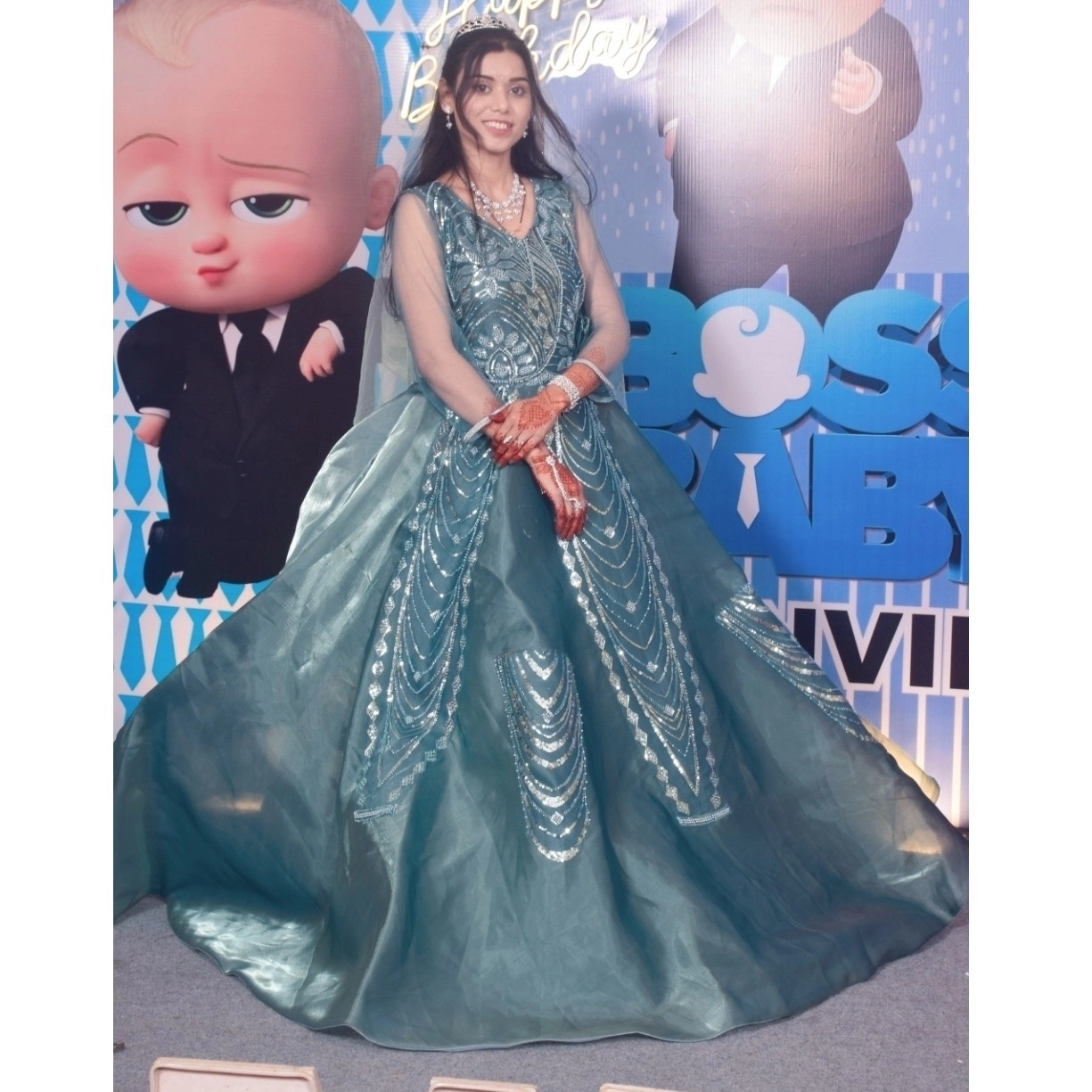 Party wear Barbie gown