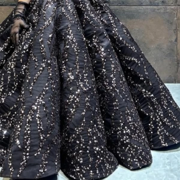 Black Plum Princess Ball Gown — 2