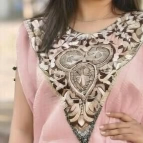 Pink Embroidered Indo-Western Dhoti Set — 3