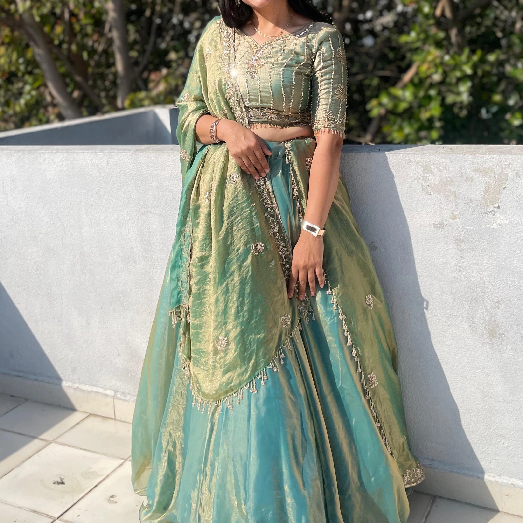 Rental choli westun wear