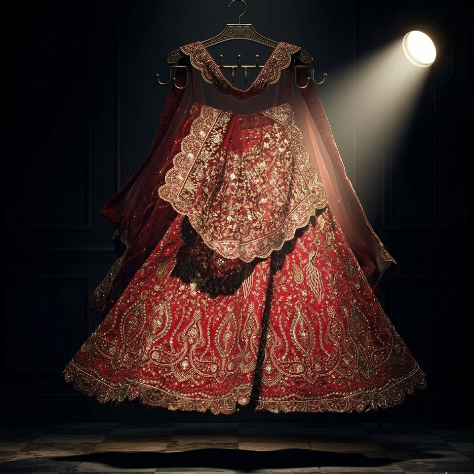 Bridel lehenga on rent — 2